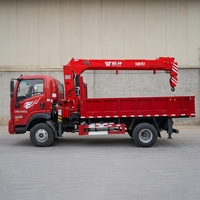 Camion-grue à béton préfabriqué pour la levée, l'assemblage, la construction et le transport de composants préfabriqués