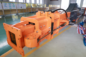 Monde Lang Graven Telescopische Giek Met Clam Shell Emmer Voor Graafmachine - Product Image 4