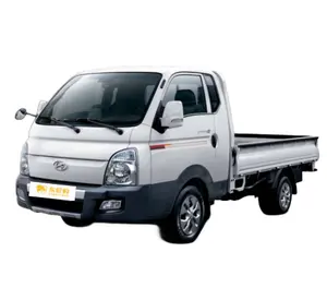 Hyundai Porter 2 H100 รถบรรทุกสินค้ามือสองเกาหลี Euro VI ที่นั่งหนังที่รองรับกล้องด้านหลังคล้ายกัน Kia Hyundai Bongo 3 K2700