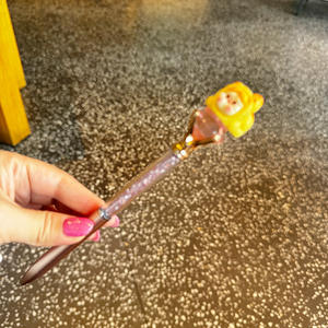 Stylo bille créatif mignon en forme de sablier, papeterie pour étudiants, rentrée scolaire, fin de semestre, prix promotionnels, cadeaux, plastique - Product Image 5