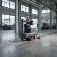 Nettoyeur de sols autoporté CleanHorse ARES700 pour le nettoyage commercial et professionnel des sols