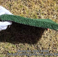 Tapis de golf en PP de 40 mm avec une densité de 57960 poils/m² et une largeur de rouleau de 2 m pour la pratique sur le practice de golf