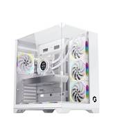 Fábrica personalizada Gaming Cpu PC Case Full Tower ATX White Gamer Gabinete PC Cases USB3.0 Cable Metal Mesh ATX Desktop Computer Case