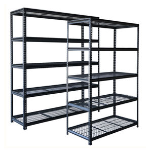 대량 부식 보호 Z 빔 금속 아연 도금 볼트리스 차고 스토리지 랙 - Product Image 1