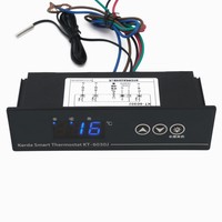 Termostato Digital Programable Multifuncional KT-6030J para Refrigerador, Controla 3 Funciones: Refrigeración, Iluminación y Ventilador.