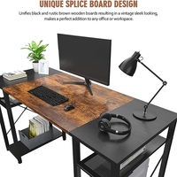 Table 47 pouces moderne, en bois, Design de Table, bureau d'ordinateur, à domicile, 2019