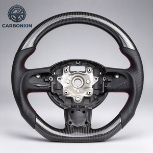 Volante de Fibra de Carbono Forjado Personalizado para Mini Cooper R56 R53 F54 F56 F57 F66 Jcw s Lci2 Contryman Clubman Sin Airbag - Product Image 1