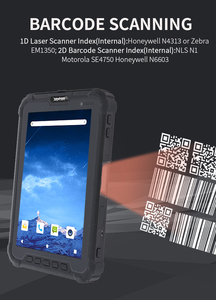 S917 V18 Rugged <b>Tablet</b> Mount <b>Stand</b> 8 Inch Android 14 8+128GB 2.4Ghz Octa Core - Product Image 5