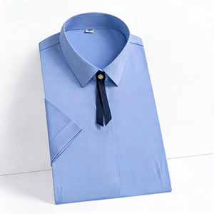 Blus & Kemeja Wanita Lengan Pendek Model Skinny <span class=keywords><strong>Fit</strong></span> Serat Bambu 23% Merek Sendiri, Laris Manis - Product Image 2