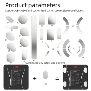 Báscula Digital Inteligente para el Cuerpo, Nueva Báscula de Salud Inteligente con Capacidad para 180 kg, Báscula de Grasa Corporal ADYL-28 - Product Image 5