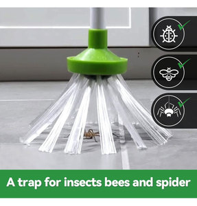 Attrape-créatures Attrape-araignée et insecte respectueux de l'environnement sans nuire à la sécurité à longue poignée Attrape facile - Product Image 5