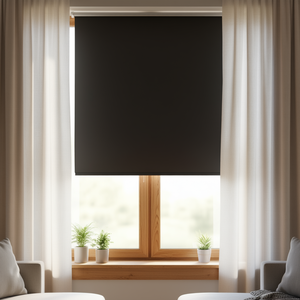 Store enrouleur occultant 41,1x68,9 pouces en tissu, à commande manuelle, pour fenêtre - Product Image 2