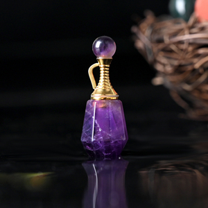 ขวดน้ำหอมคริสตัลขัดเงาคุณภาพสูงขายส่งสำหรับงานฝีมือคริสตัล - Product Image 2