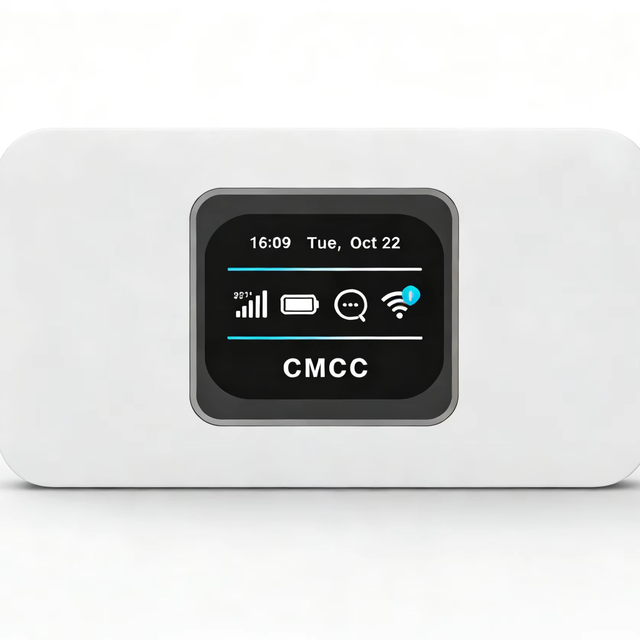 4G Esim Portable Mi-Fi Router with SIM/ESIM Built-in Antennas Outdoor Use VoIP & VPN Support WEP QoS