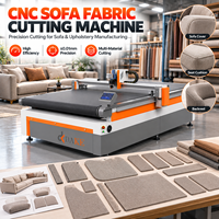 Mesin Pemotong Pola Pelapis Sofa CNC Otomatis Digital untuk Panel Kain Furnitur