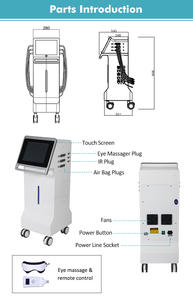 Professioneller Druckanzug Lymphdrainage Körpermassage Pressotherapie-Gerät - Product Image 4