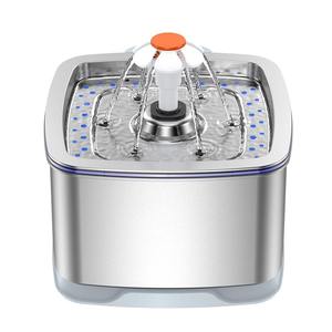 Bebedero automático <span class=keywords><strong>para</strong></span> mascotas de 2,5 l al por mayor, cuencos de grado alimenticio de acero inoxidable 304, accesorios Premium <span class=keywords><strong>para</strong></span> mascotas con carga de energía - Product Image 4