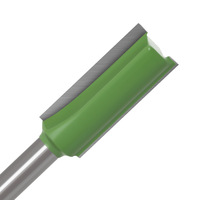 Cuchillas de carburo de tungsteno, vástago de 6mm y 1/4 pulgadas, brocas rectas para carpintería, fresa de madera, herramientas de corte CNC