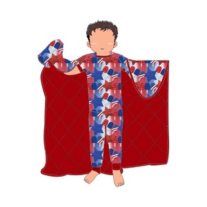 Qingli OEM Custom Factory NO Tariff Bamboo Quilted Blanket Stars Print for Little Baby High Quality for All Season - Product Image 5