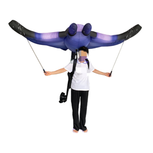 Marioneta Inflable de <span class=keywords><strong>Pez</strong></span> Diablo, Marioneta de <span class=keywords><strong>Pez</strong></span> <span class=keywords><strong>Murciélago</strong></span>, Decoración Marina Inflable para Eventos y Desfiles - Product Image 1