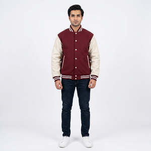 High-Quality Custom Varsity <b>Jackets</b> <b>for</b> <b>Men</b> Embroidered <b>Baseball</b> Letterman <b>Jacket</b> CollegeBaseballjacket <b>for</b> <b>men</b> - Product Image 1