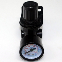 R07 / NAR200 /R07-100-RNKG / R07-200-RNKG Type 1/8 "1/4" Régulateur de pression d'air corporel en aluminium