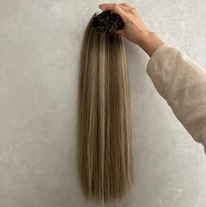 Capelli brasiliani Cabelo Humano pianoforte colore megahair cabello naturale extencione com cor diferente suave e macio cuticola 100% umano - Product Image 2