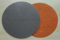 Disque de ponçage flexible électroplaqué à dos adhésif, grain 40 # -3000 #   Support en tissu 80-230 mm pour verre