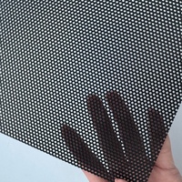 Treillis diamanté perforé en aluminium Poinçonnage de trous Métal microperforé Tôle galvanisée 1.5mm Treillis perforé
