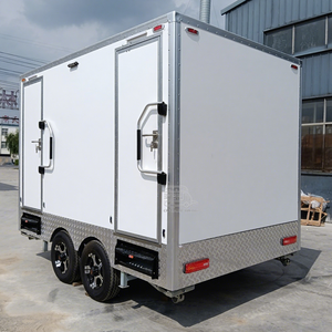 Caravana de Lujo Móvil para Campamento al Aire Libre, Remolque VIP con Ducha, Baño, Contenedor Portátil, Cabina de Aseo - Product Image 4