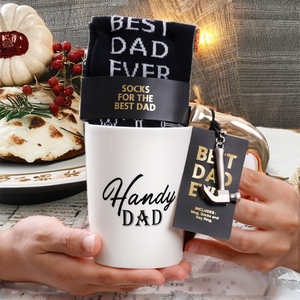 Factory Direct-Sale Handmade Personalized Hammer Mug <b>Gifts</b> <b>Sets</b> Keyring Ceramic Dolomite Novelty Cup Fathers Day Thoughtful - Product Image 2