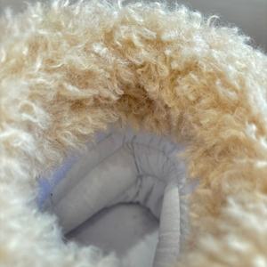 Bottes hautes en cuir véritable noires décontractées unisexes pour l'automne et l'hiver, bottes de neige de luxe de haute qualité, tendance et chaudes - Product Image 2