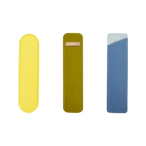 Hot-selling Pu Leather Creative Simple Gift Stationery <b>Box</b> <b>Pen</b> Case Pencil Pouch Sleeve Single <b>Pen</b> Leather Holders for Office - Product Image 4