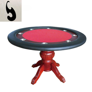 Table de Poker pour 8 personnes, ronde, en bois, ovale, pour Poker, en promotion - Product Image 3