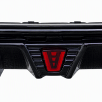 Lèvre de pare-chocs arrière polie GF pour Camry 9e génération 2024-2025, diffuseur arrière PP, aileron de protection, accessoires de tuning