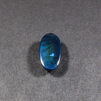 Cabochon ovale en opale noire naturelle de qualité supérieure 17X10MM 6.95Cts 1 pièce pierre précieuse pour la fabrication de bijoux au prix de gros