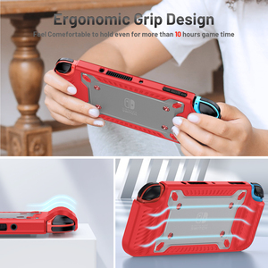 Carcasa Protectora de Silicona TPU Anticaídas Leyi, Accesorio de Gaming Superventas para <span class=keywords><strong>Nintendo</strong></span> Switch OLED - Product Image 4