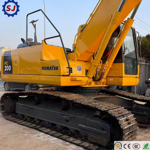 Excavatrice sur chenilles Komatsu PC200 d'occasion, 20 tonnes, d'origine japonaise, de haute qualité, équipement lourd, PC220 PC240 - Product Image 4