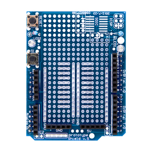 KUONGSHUN Komponen Elektronik R3 Proto Prototype <span class=keywords><strong>Shield</strong></span> Expansion Board+170PTS Mini Breadboard untuk <span class=keywords><strong>Arduino</strong></span> UNO R3 Proto <span class=keywords><strong>Shield</strong></span> - Product Image 4