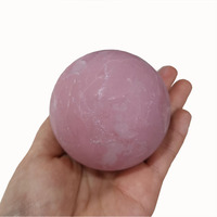 Esferas de opala rosa naturais, bolas de quartzo de cristal para cura, atacado de fábrica para decoração de casa