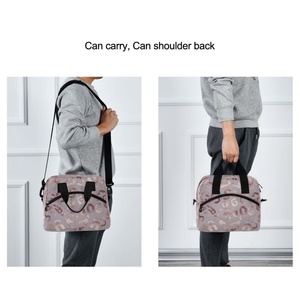 Sac isotherme de pique-nique et de voyage en polyester personnalisé OEM de haute qualité, imprimé, réutilisable, 15L, pour la Hawaï - Product Image 6