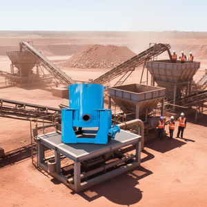 ציוד הפרדה כריית-כרייה בעל יעילות גבוהה APEX דגם STL100 - קערת צנטריפוגלית להפרדת זהב מסוג קנלסון - Product Image 4