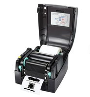 GoDEX RT700i Printer kode batang Desktop kualitas tinggi 203DPI untuk pencetakan Label