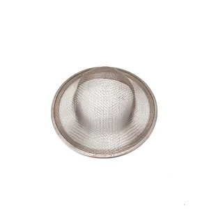BEILANG 25 40 50 60 70 Micron Food grade 304 Stainless Steel Material Metal Wire Mesh Woven Filter Cap