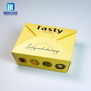 Nuevo estilo más vendido, pastel, nueces, donas, Sushi, pastelería, sándwich, artículos de panadería, galleta personalizada, <span class=keywords><strong>Brownie</strong></span>, caja de embalaje, comida - Product Image 5