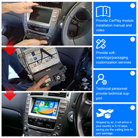 Module décodeur sans fil Apple CarPlay Android Auto pour Lexus IS250/350 2005-2008, kit d'interface pour mise à niveau de l'écran d'origine