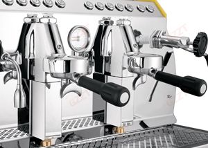 Cafe Bar Professional Copper Duel Boilers 9 Bar Espresso Coffee Maker Máquina de capuchino Espresso comercial de acero inoxidable - Product Image 4