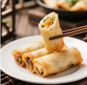 Vente en gros de rouleaux de printemps croustillants et personnalisables pour garnitures de <span class=keywords><strong>poulet</strong></span>, légumes ou tofu, goût sucré et épicé Rouleaux de printemps pour enfants - Product Image 4