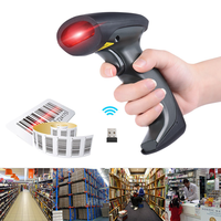 Lecteur de codes-barres 2D industriel sans fil à prix d'usine, certifié FCC CE RoHS, robuste, portable, avec protection contre les chocs et la poussière