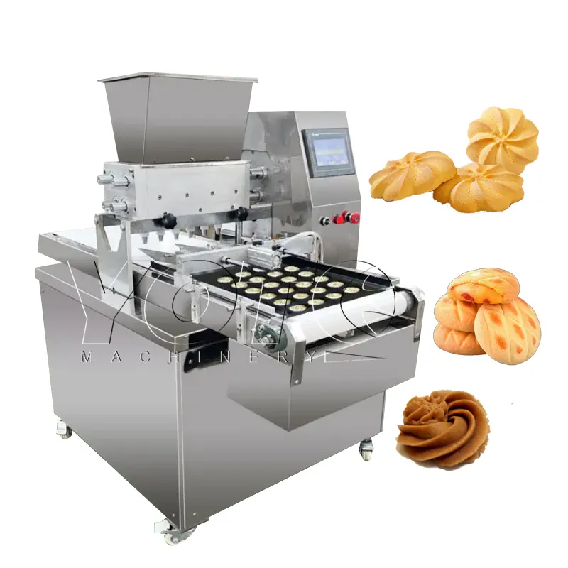 工場価格全自動クッキービスケットケーキクラッカーデポジター製品メーカーと機械